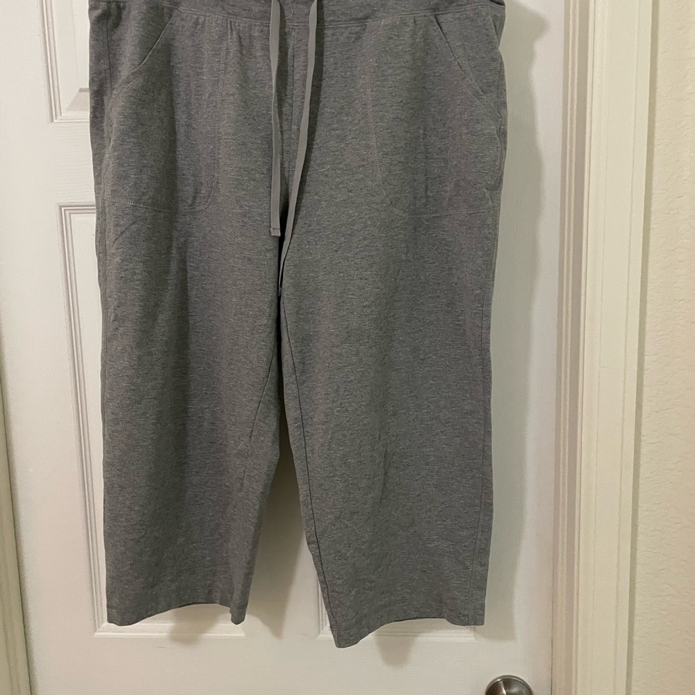 Gray Casual Sweatpants